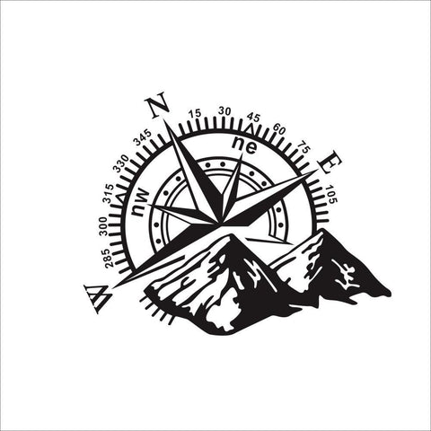 Mountain Offroad Waterproof Self Adhesive Vinyl Sticker-AM00830-Veeddydropshipping