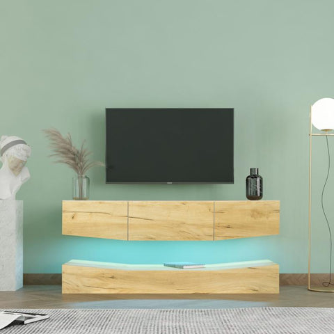 LED TV Stand Media Furniture Console-HA01704-Veeddydropshipping