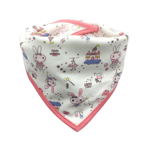 100%Cotton Baby Bib Infant Saliva Towels Baby Wear Cartoon Accessories-TB00483-Veeddydropshipping