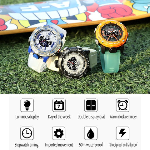 Sport Watches Waterproof Male Clock Digita Quartz -JW00778-Veeddydropshipping