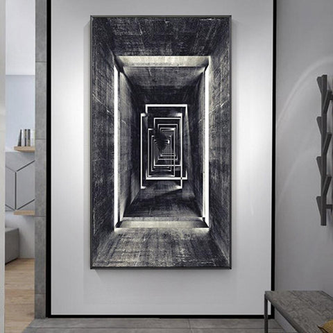 Modern Abstract Geometric Posters Print Wall Art-HA00247-Veeddydropshipping