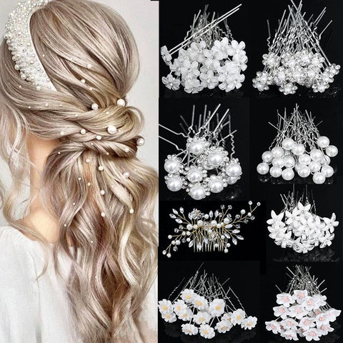 Wedding Hair Combs Hair Accessories-WF01280-Veeddydropshipping