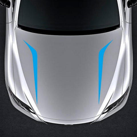 Vinyl Sticker Stripe Decal Modification Hood Decals-AM00936-Veeddydropshipping