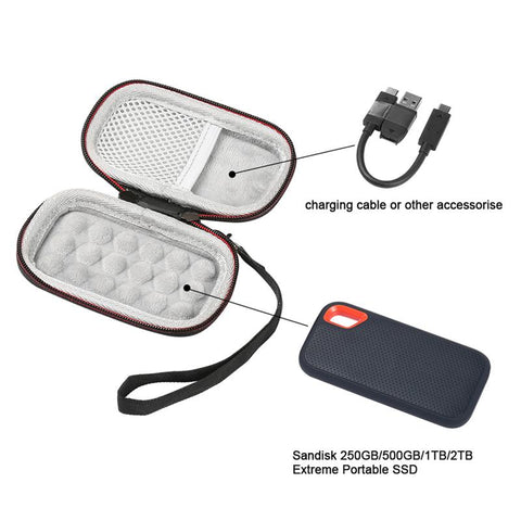 Hard Carry Case Zipper Storage Bags-HA00803-Veeddydropshipping