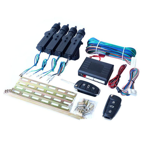 Central Lock With Motor System Car Alarm Remote Control Auto-AM00601-Veeddydropshipping