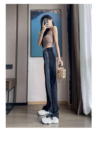 jeans denim trousers women High Waisted jeans-Veeddydropshipping