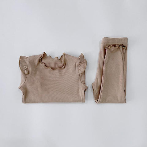 Kids Pajamas Sets Girl Boy Sleepwear Suit Autumn Winter Kids-TB01078-Veeddydropshipping