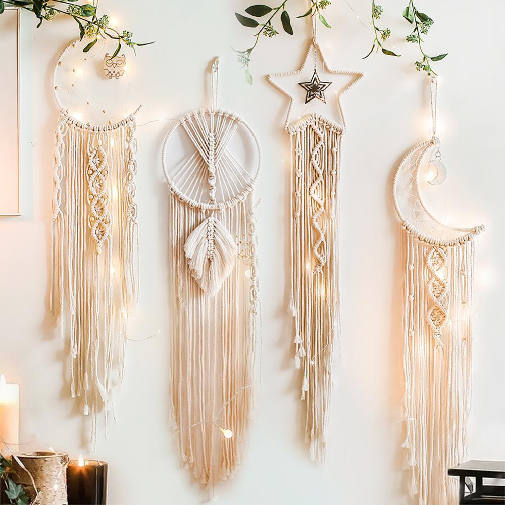 Macrame Dream Catcher Boho Home Decor-HA00197-Veeddydropshipping