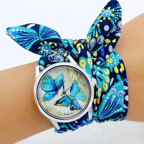 Ladies Cloth Wristwatch Fashion Women Dress Watch-JW00933-Veeddydropshipping