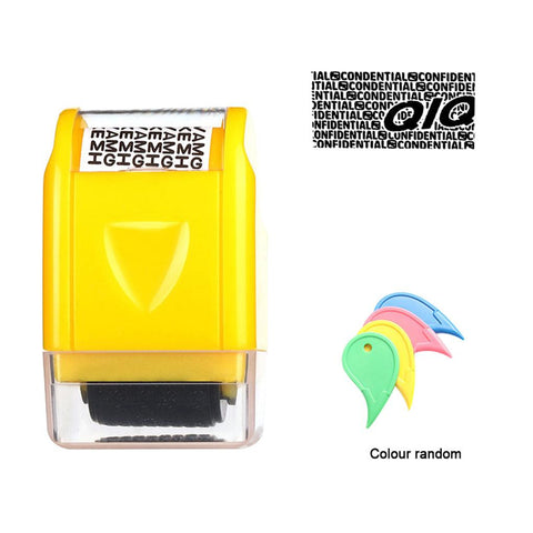 ID Protection Confidential Guard Smear Stamp-HA00014-Veeddydropshipping