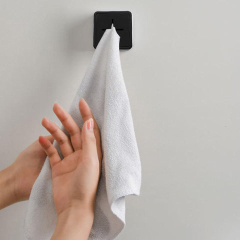 Self Adhesive Towel Plug Holder Wall Mounted-HA00845-Veeddydropshipping