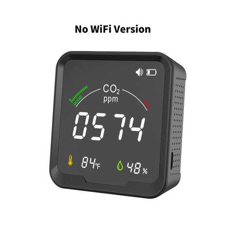 Tuya Smart WiFi CO2 Sensor Smart Carbon Dioxide Meter Temperature -CE00611-Veeddydropshipping