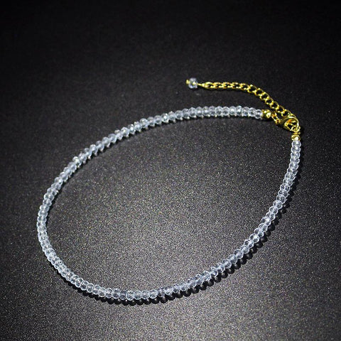Simple Black Beads Short Necklace Fashion Jewelry Choker -JW01271-Veeddydropshipping