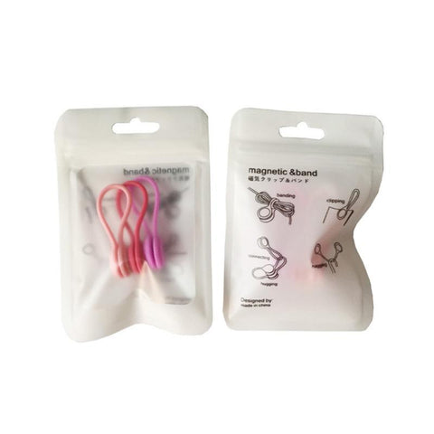 3pcs/pack Multifunction Magnet Earphone Cord Winder For IPhone Phone TV DVD PC Wires Cables-PA00853-Veeddydropshipping