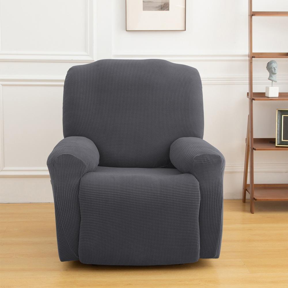 Jacquard Stretch Sofa Cover Recliner Protection Pad-HA00518-Veeddydropshipping