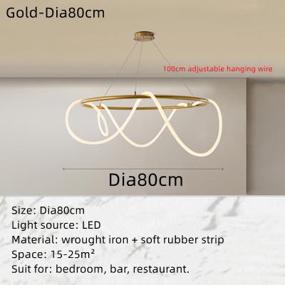 Led Tube Ceiling Chandelier-TI00420-Veeddydropshipping