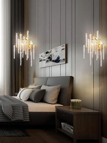 Crystal wall lamp bedside lighting modern-TI00460-Veeddydropshipping