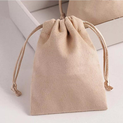 Suede Gift Bags Custom Logo Sack Perfume Jewelry Sachets-JW01665-Veeddydropshipping