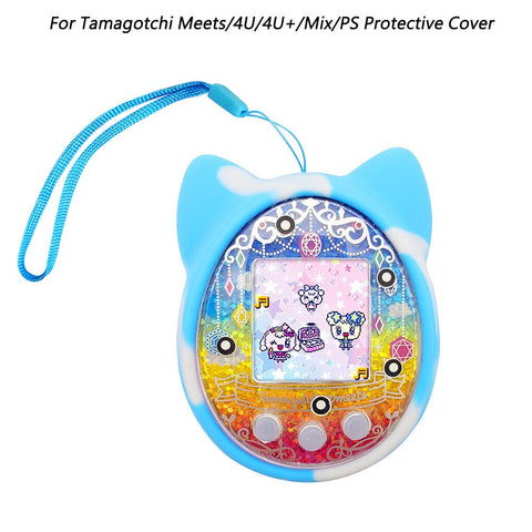Soft Silicone Protective Cover For Tamagotchi Meets/4U/4U+/Mix/PS Electronic Pet -CE01439-Veeddydropshipping
