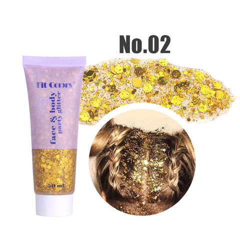Eye Sequins Gel Mermaid Scale Face-BH00627-Veeddydropshipping