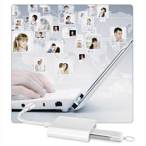 Lightning To USB OTG Converter Adapter for IPhone  Mouse Keyboard Charging U Disk Camera-PA00972-Veeddydropshipping