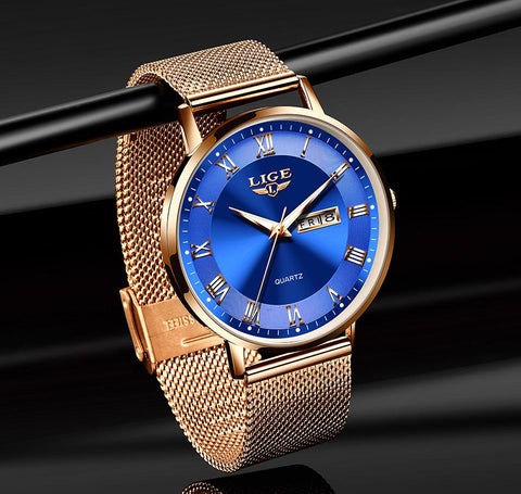 Luxury Quartz Watch Fashion Ladies Clock Steel Waterproof-JW00905-Veeddydropshipping