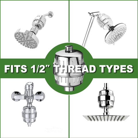 Shower Filters  Removes Chlorine-TI00606-Veeddydropshipping