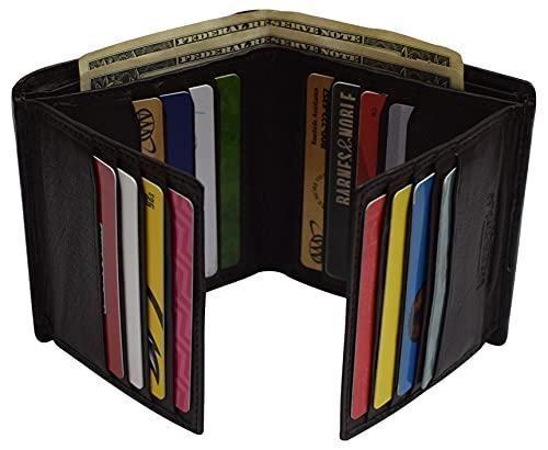 Men's Dual Credit Card ID Flap Bifold-MF00778-Veeddydropshipping
