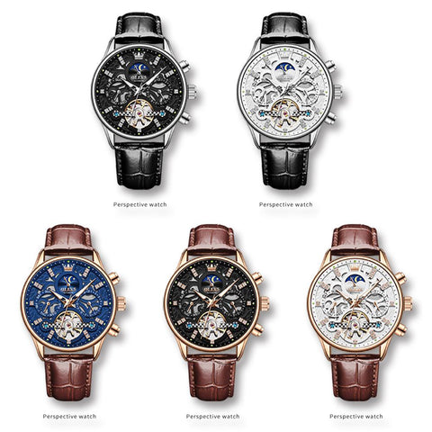 Watches for Men Automatic Mechanical Watch Waterproof -JW00626-Veeddydropshipping