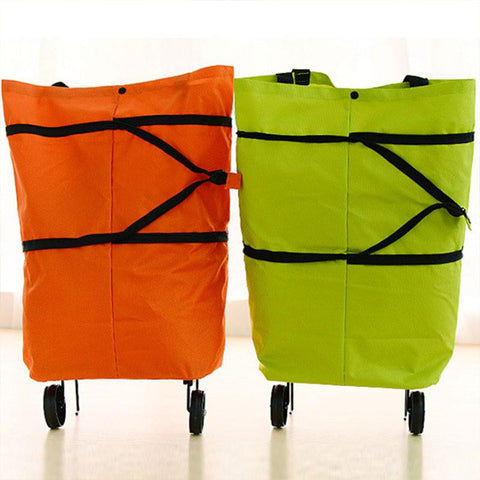 Grocery Shopping Trolley Luggage Trolley-HA01660-Veeddydropshipping