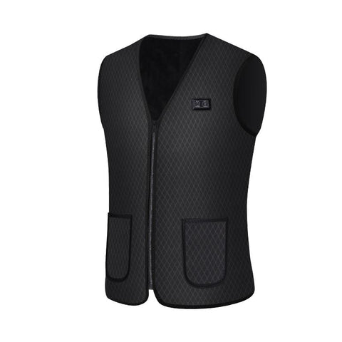 Fashion Winter Coat Intelligent USB Heating-HA01143-Veeddydropshipping