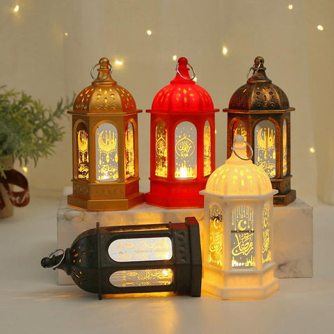 Mubarak Lantern LED Light Ornaments-HA00584-Veeddydropshipping