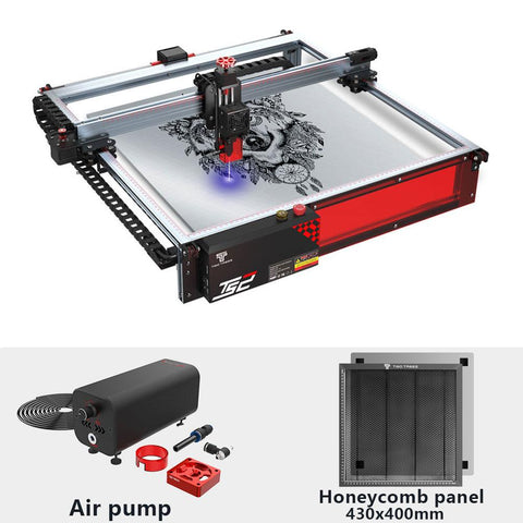  80W Laser Engraver Machine 450x450mm Compressed Spot Technology Laser-Veeddydropshipping