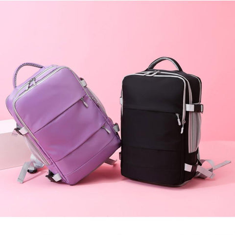 Casual Daypack Laptop Bag Portable Luggage Strap Backpack-BS00294-Veeddydropshipping