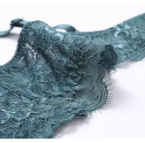 Lingerie Set Lace Plus Size Underwear-WF00851-Veeddydropshipping