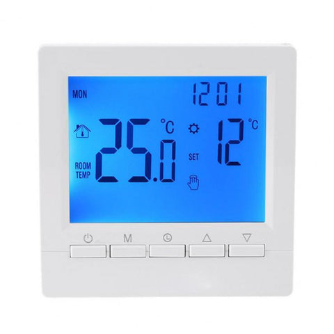Household Thermostat Smart with Backlight LCD Large Screen Wall Room Heating-TI01034-Veeddydropshipping