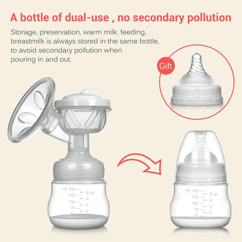 Electric Breast Pump Charged Easy Convenient Charged Easy Carry Outdoors-TB00664-Veeddydropshipping