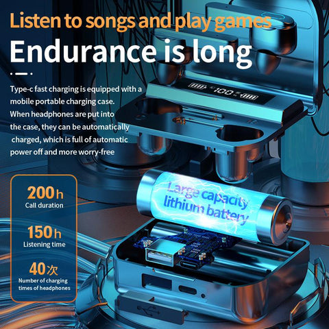 Bluetooth Earphone Outdoor Sports Wireless Headset-Veeddydropshipping