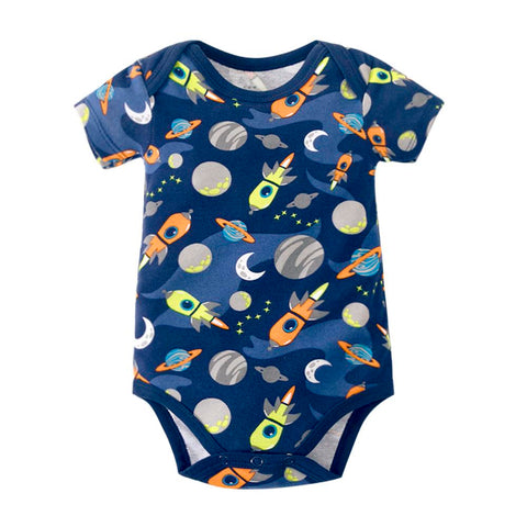 Summer Newborn Infant Baby Clothes Cute Toddler Jumpsuits Boys-Veeddydropshipping-2