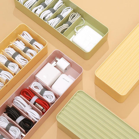 Dustproof Power Cable Storage Box-HA00840-Veeddydropshipping
