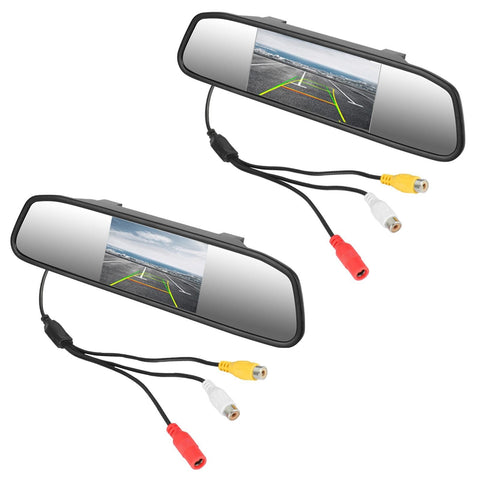 Car HD Video Auto Parking Monitor 8 LED Night Vision CCD Car Rear View-AM00686-Veeddydropshipping