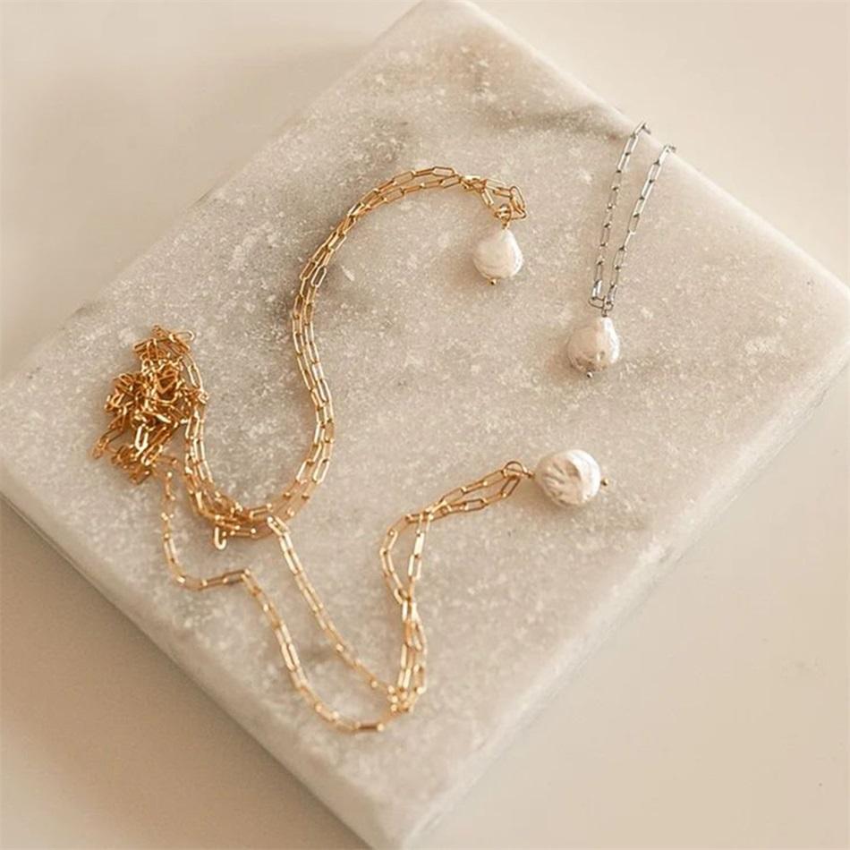 Trendy Y-shaped Stainless Steel Necklace Gold Color Jewelry -JW00153-Veeddydropshipping