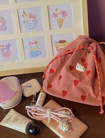 Portable Shoulder Crossbody Bucket Bag Mini Tote Bag-TB00073-Veeddydropshipping