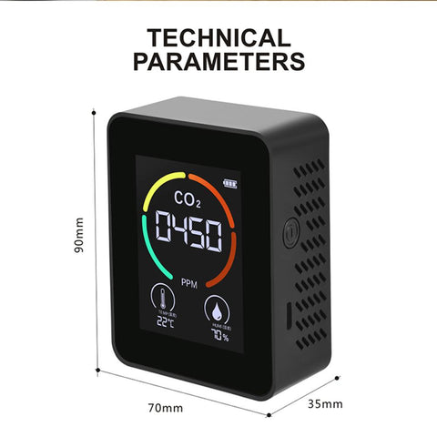 Household Digital Air Pollution Monitor-BH00777-Veeddydropshipping
