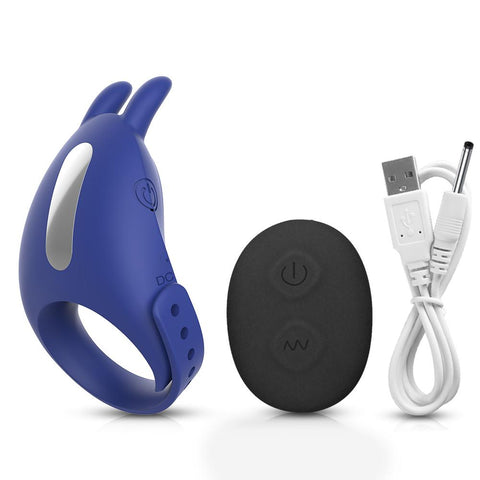 Adjustable Cock Ring for Men Remote Control Vibrating Penis Rings-BH01186-Veeddydropshipping