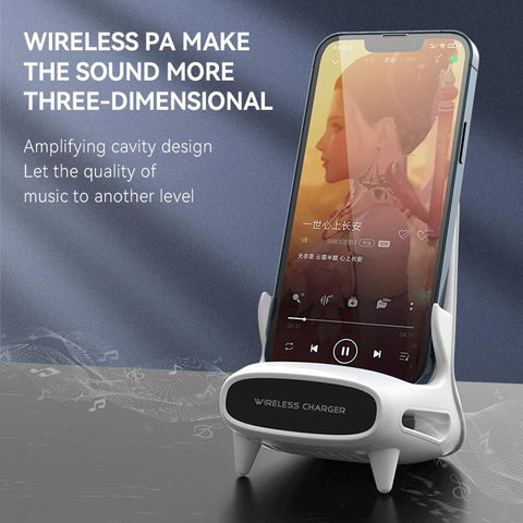 Mini Chair Wireless Charger Desk Mobile Phone-Veeddydropshipping
