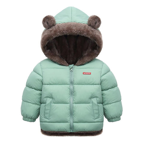 Kids Cotton Clothing Thickened Down Children Jacket-Veeddydropshipping