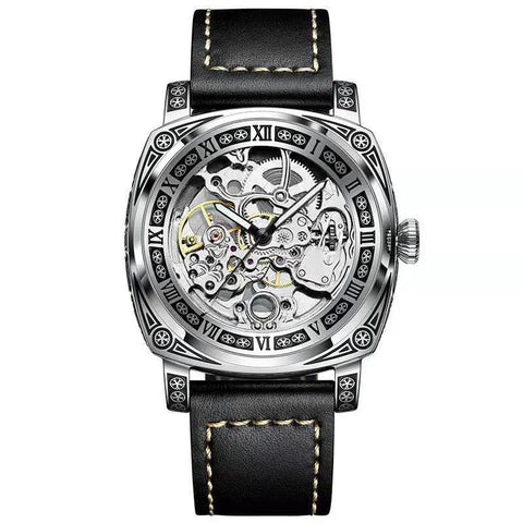 Authentic Brand Carved Watches Automatic men watches -JW00632-Veeddydropshipping