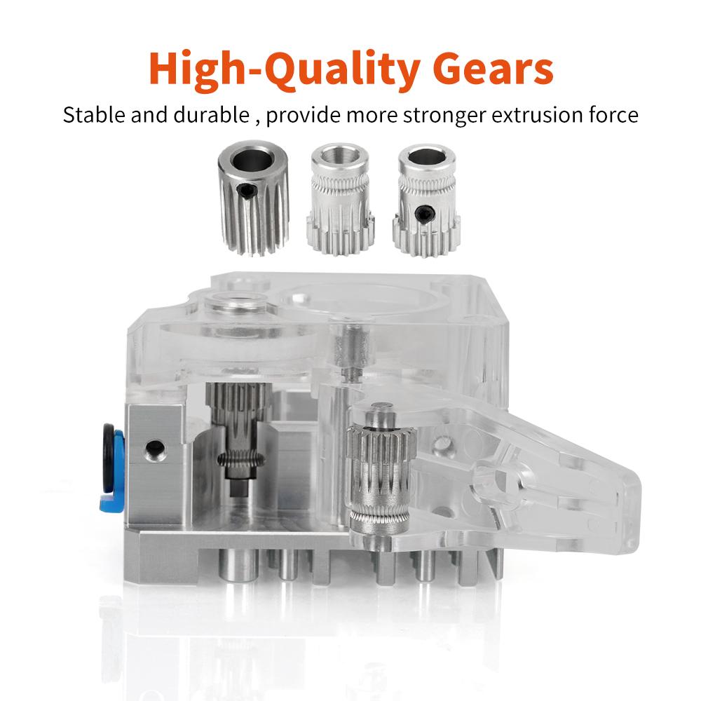 Extruder Volcano/V6 Head Dual Gears -CO01143-Veeddydropshipping