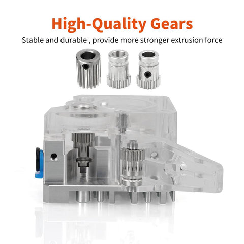 Extruder Volcano/V6 Head Dual Gears -CO01143-Veeddydropshipping